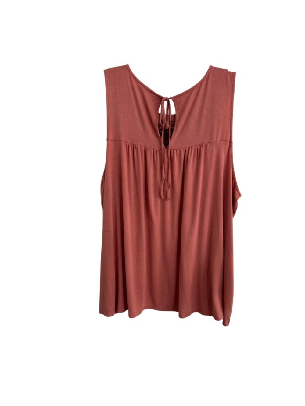 Torrid Womens Plus Size 5 (5X) Embroidered Top Rose Back Tie Closure Boho Fairy - Picture 3 of 9